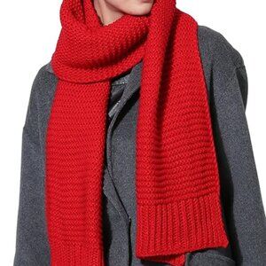 Winter Thick Cable Knit Wrap Scarf